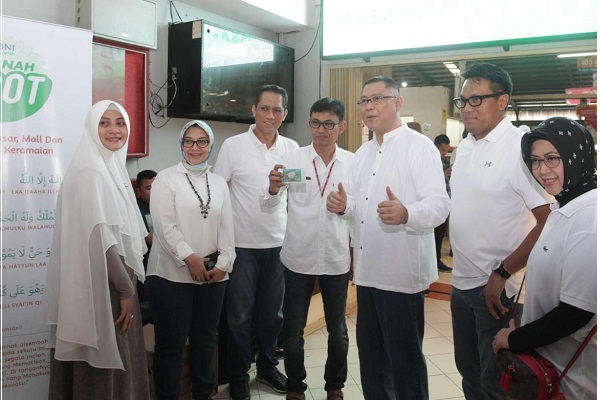  Bentuk HASANAH Spot di Pasar Modern Bintaro, BNI Syariah Siap Fasilitasi Pedagang Sertifikasi Halal