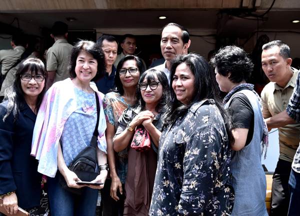  Menjelang #DebatCapres 17 Februari 2019, Jokowi Habiskan Waktu Bersama Keluarga