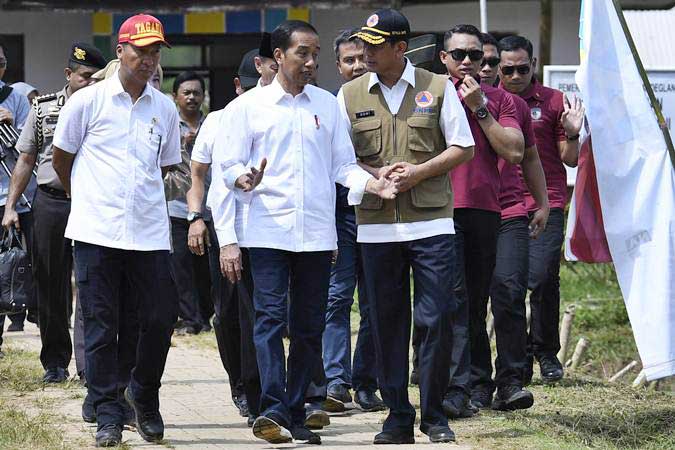  Kunjungan Kerja ke Banten, Presiden Jokowi Tekankan Kesadaran Potensi Bencana