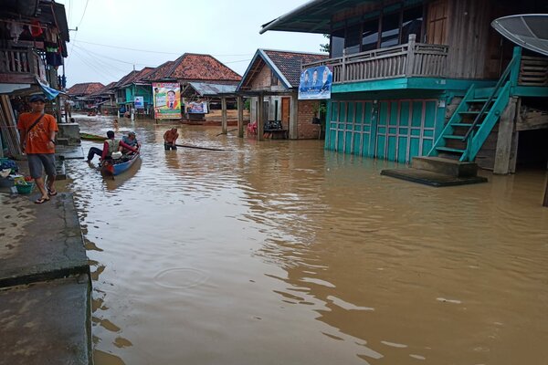  1.802 Rumah di Sumsel Terendam Banjir