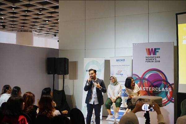 Moka, startup penyedia layanan kasir digital mendukung para perempuan wirausaha kreatif melalui acara Indonesias Women Forum 2018/Istimewa