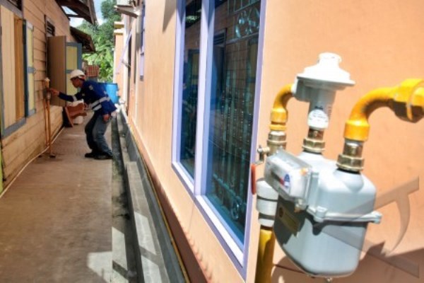  Pemkot Palembang Uji Coba Jaringan Gas Rumah Tangga