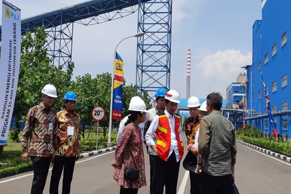  Jokowi Resmikan PLTU Ekspansi 1x660 MW di Cilacap