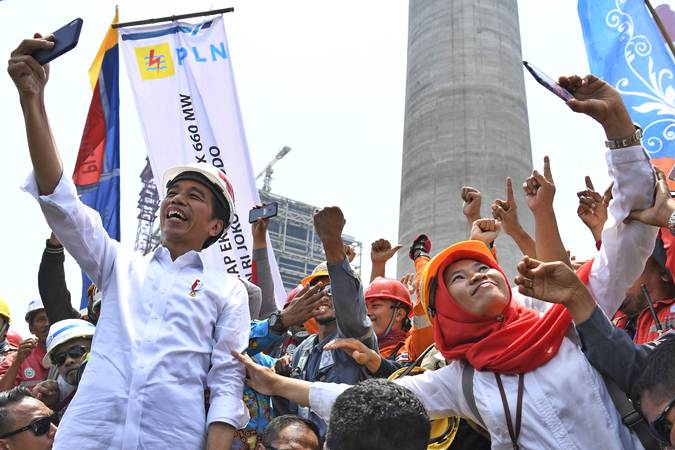  Presiden Jokowi Resmikan PLTU Cilacap Ekspansi 1x660 MW
