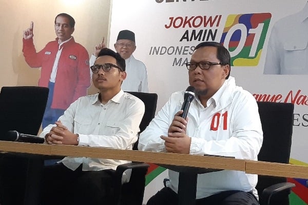  TKN Jokowi-Ma\'ruf Terjunkan 22 Juta Orang Saksi Saat Pemungutan Suara