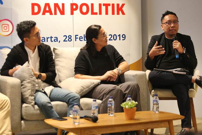  Diskusi Milenial, Media Sosial, dan Politik