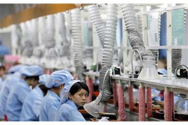  Indeks Aktivitas Manufaktur China Anjlok