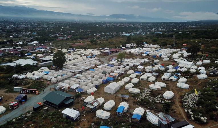  Tenda Pengungsi Korban Gempa di Palu