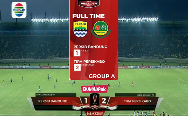  Piala Presiden: Persib Ditekuk PS Tira-Persikabo 1-2, Duel vs Persebaya Krusial. Ini Video Streamingnya