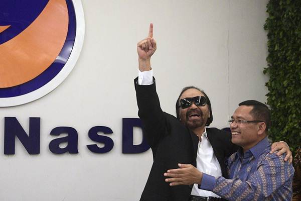  Pileg 2019, Partai Nasdem Proyeksikan  di Tiga Besar