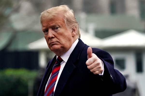 Presiden Amerika Serikat Donald Trump./REUTERS-Yuri Gripas