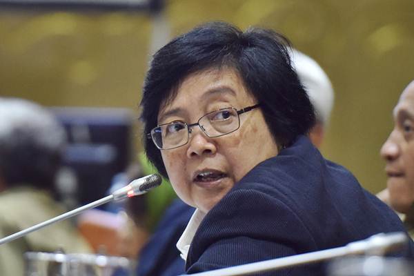 Menteri Lingkungan Hidup dan Kehutanan Siti Nurbaya./Antara-Wahyu Putro A