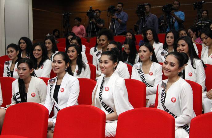  Finalis Puteri Indonesia 2019 Kunjungi KPK