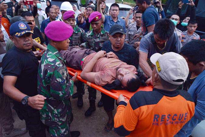  Evakuasi Korban Longsor Terus Dilakukan, 34 Korban Telah Dievakuasi