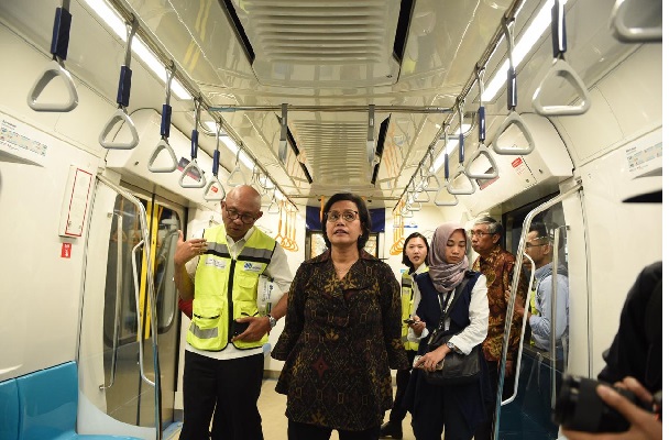  Segera Beroperasi, Menkeu Sri Mulyani Yakin MRT Bisa Tekan Inefisiensi
