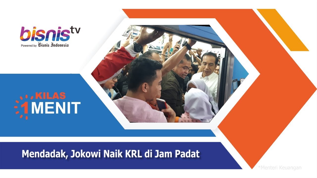  Mendadak, Jokowi Naik KRL di Jam Padat: Haters Bilang Pencitraan, Lovers Jawab Begini