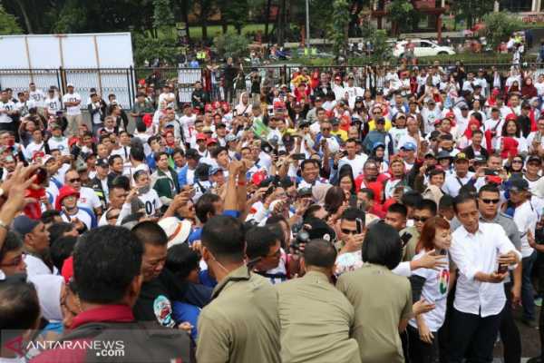  Hadiri Deklarasi \"Jabar Ngahiji\", Jokowi Bicara Lagi Konsesi Lahan Swasta