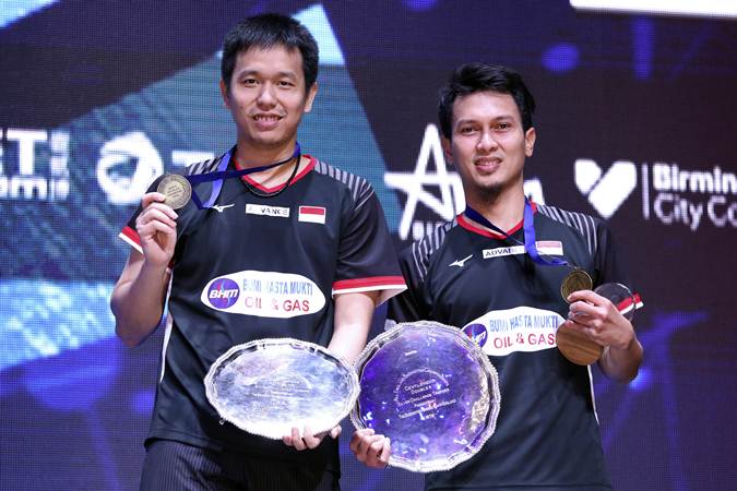  Hendra Setiawan-Mohammad Ahsan Juara All England 2019