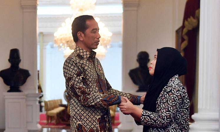  Undang Siti Aisyah ke Istana, Jokowi Beri Pesan Khusus