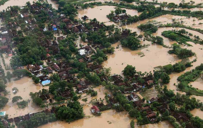  Banjir Ngawi dan Madiun Berpotensi Tekan Inflasi Jatim Maret 2019