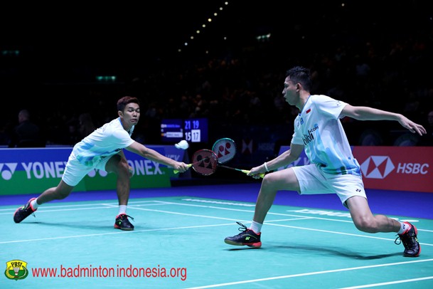  Hasil Swiss Open 2019: Fajar/Rian dan Berry/Hardianto Lolos ke Babak Kedua