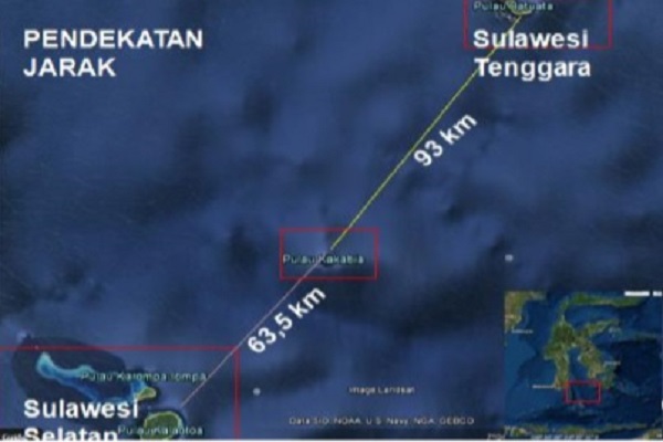  Rebutan Pulau Kakabia : MK Perintahkan Kemendagri Selesaikan