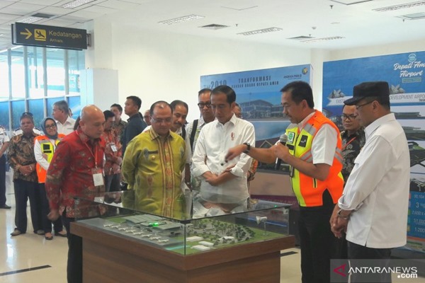  Genjot Ekonomi dan Pariwisata, Terminal Baru Bandara Depati Amir Babel Diresmikan