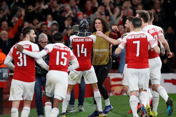  Hasil Liga Europa : Inter, Sevilla Tersingkir, Arsenal Susul Chelsea ke 8 Besar