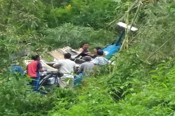  Kemenhub Pantau Insiden Helikopter Jatuh di Tasikmalaya