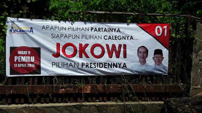  Komunitas Ksatria Airlangga Minta Caleg Berani Kampanyekan Jokowi
