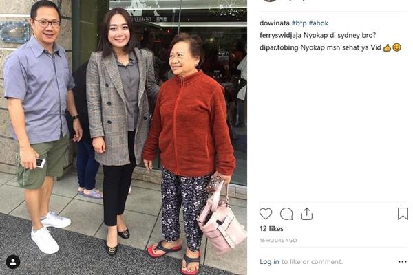  Foto-foto Kebersamaan Ahok dan Puput di Sydney