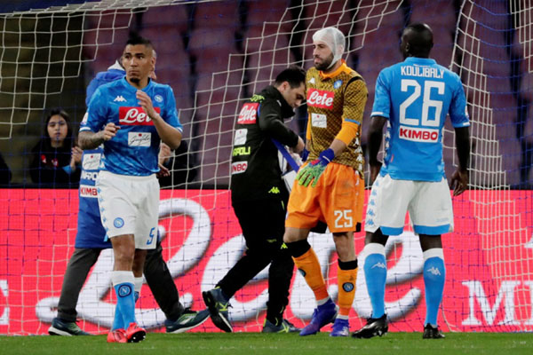  David Ospina Korban Kemenangan Napoli Atas Udinese