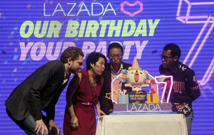  Perayaan Ulang Tahun Ke-7 Lazada