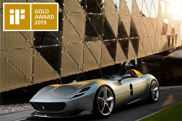 Ferrari Monza SP1 Sabet iF Design Award 2019