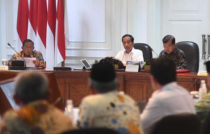  Presiden Jokowi Pimpin Ratas Transportasi Jabodetabek