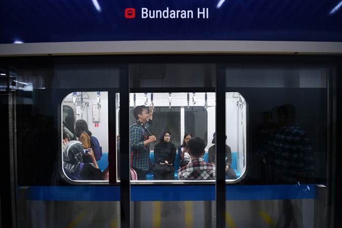  Komisi B Usulkan Tarif Gratis, PT MRT/LRT Terserah Pemprov DKI