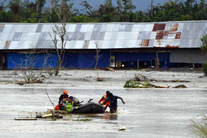  Ribuan Personel Tim Gabungan Tangani Darurat Banjir Sentani