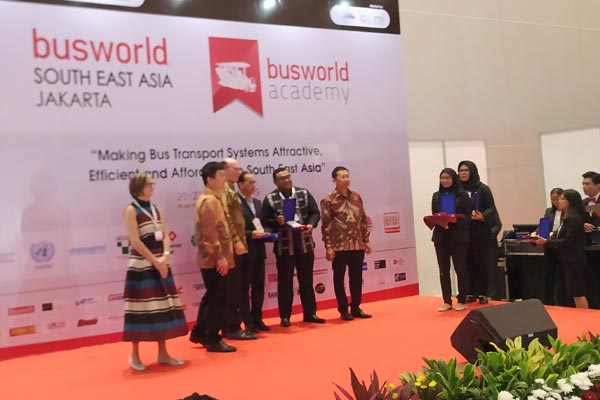  Pameran Busworld South East Asia di Jakarta Resmi Dimulai