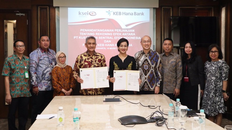  Bank KEB Hana Resmi Jadi Bank Kustodian