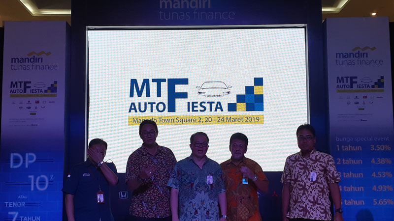  MTF Incar Penyaluran Rp15 miliar dari MTF Autofiesta 2019 Manado