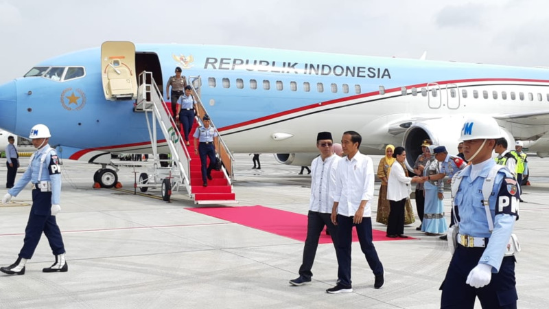  Kunker ke NTB, Presiden Jokowi Tinjau Pembangunan Rumah Tahan Gempa