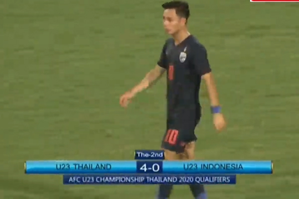 Piala Asia U23: Indonesia vs Thailand Skor Akhir 0-4