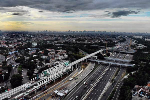  Saat Pidato Peresmian MRT, Jokowi Janjikan LRT Rampung Akhir Tahun Ini