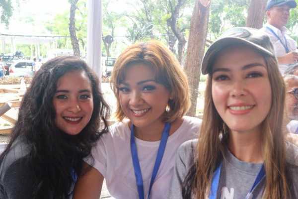  Nirina Zubir, Cathy Sharon dan Ayushita Jajal MRT