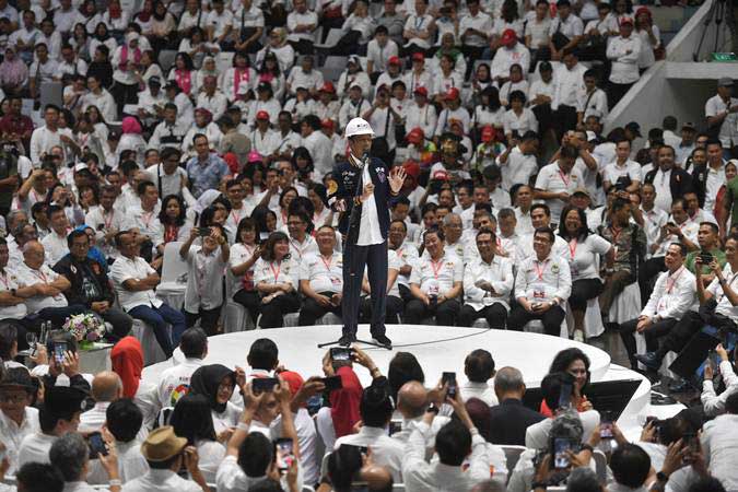  Strategi Lanjutan Jokowi Rebut Suara di Basis Massa
