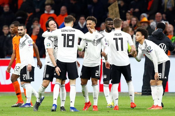  Hasil Kualifikasi Euro 2020, Jerman Taklukkan Belanda