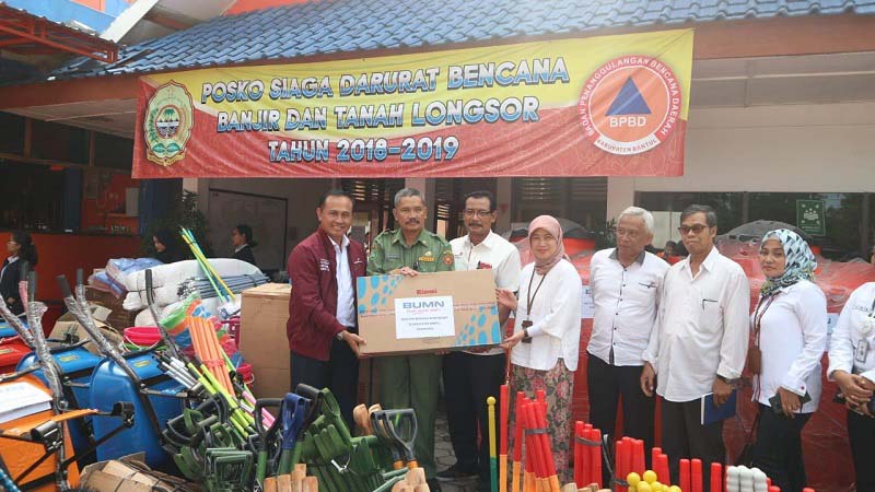  Forum TSLP BUMN Yogyakarta bantu Korban Banjir & Tanah Longsor di Bantul