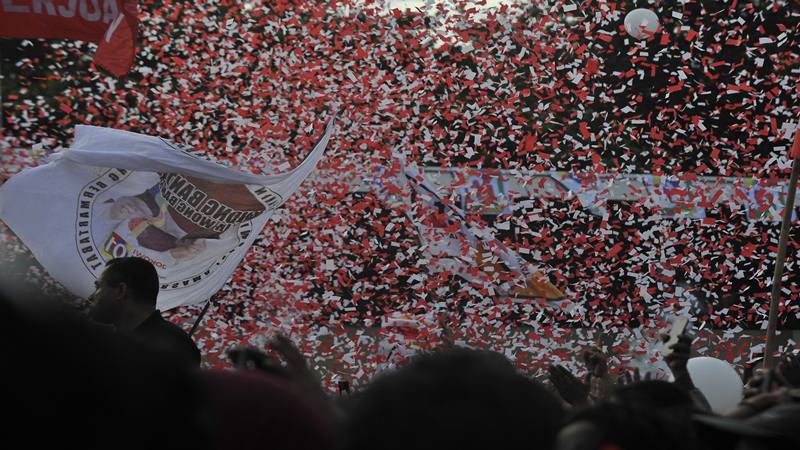  Kampanye Terbuka di Lhokseumawe, Jokowi Disambut Salawat Badar