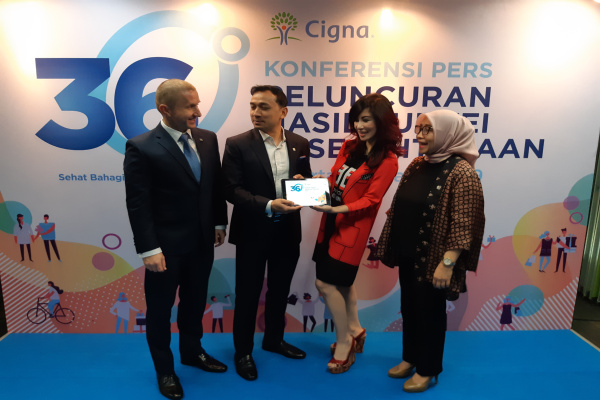  Cigna Merilis Hasil Survey Skor Kesejahteraan 360°. Indonesia Peringkat Keempat?