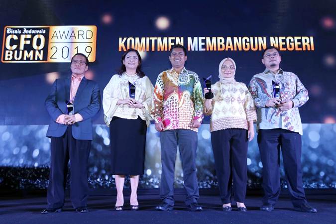  Inilah Peraih Bisnis Indonesia CFO BUMN Award 2019